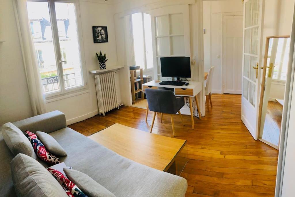 Cosy Studio Near Public Transport Apartment Paris Exterior foto